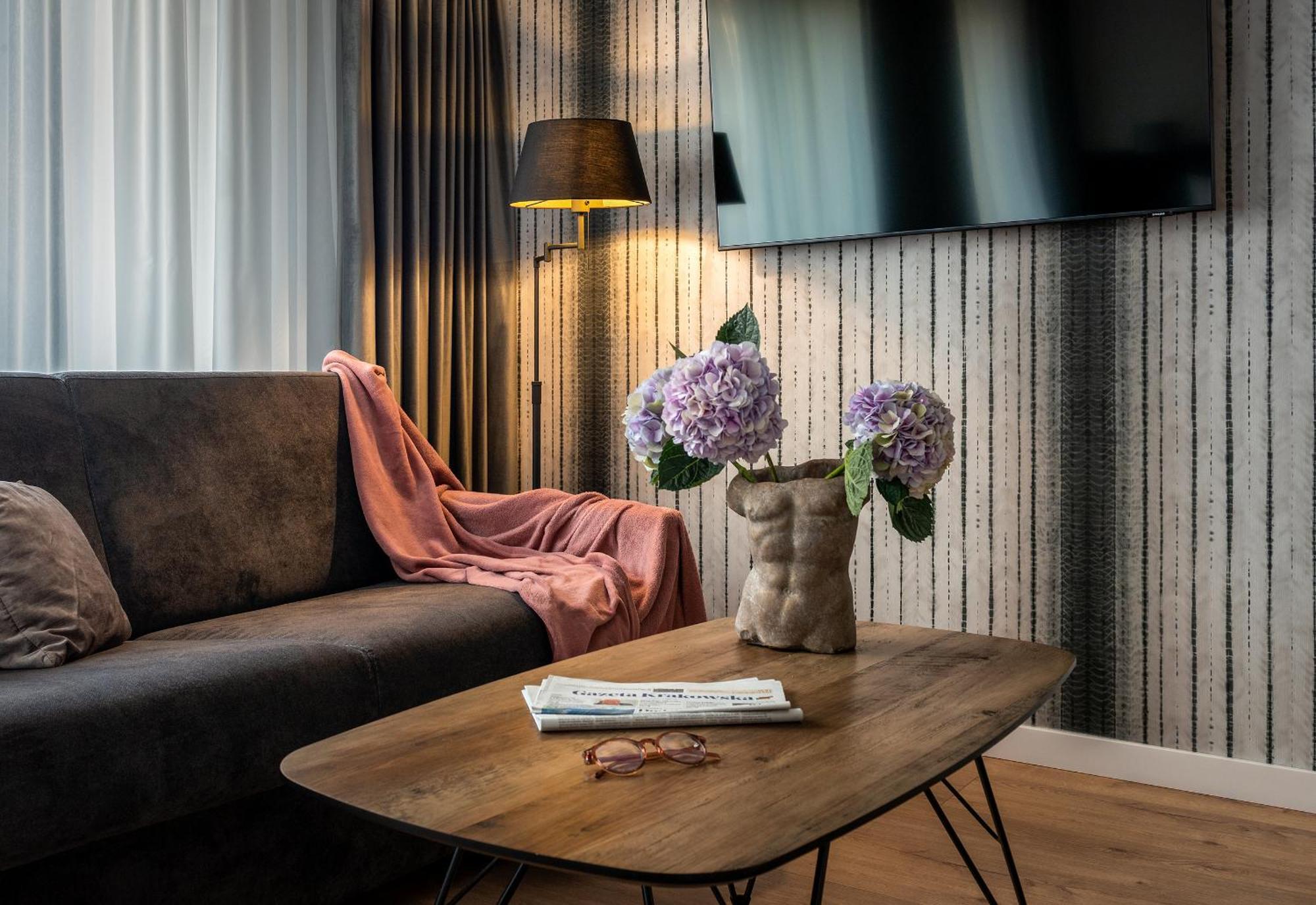Inpoint Spacious Apartments Near Main Square & Kazimierz District Cracovie Chambre photo