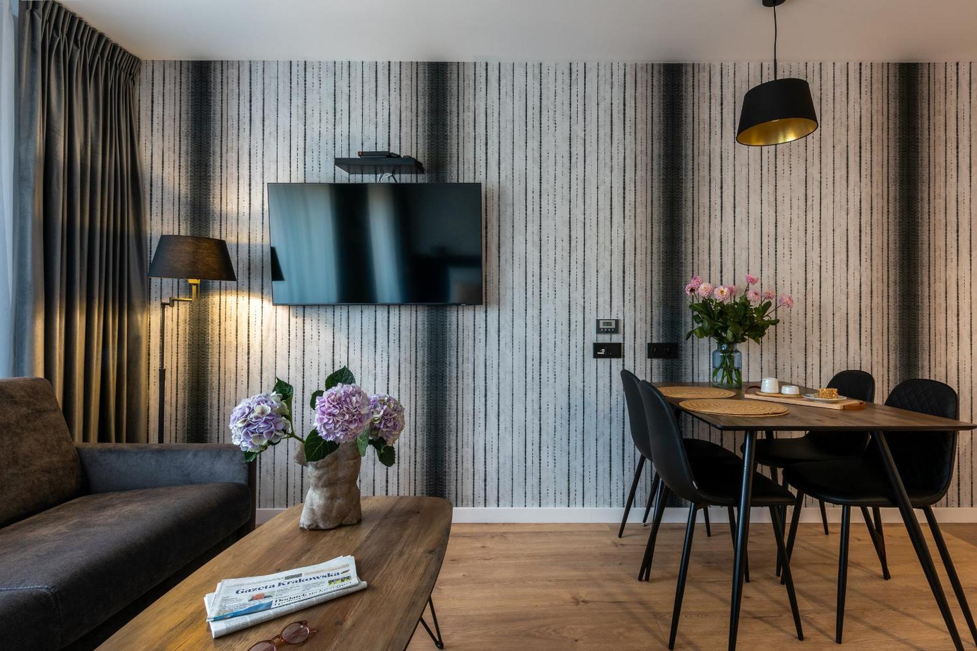Inpoint Spacious Apartments Near Main Square & Kazimierz District Cracovie Chambre photo