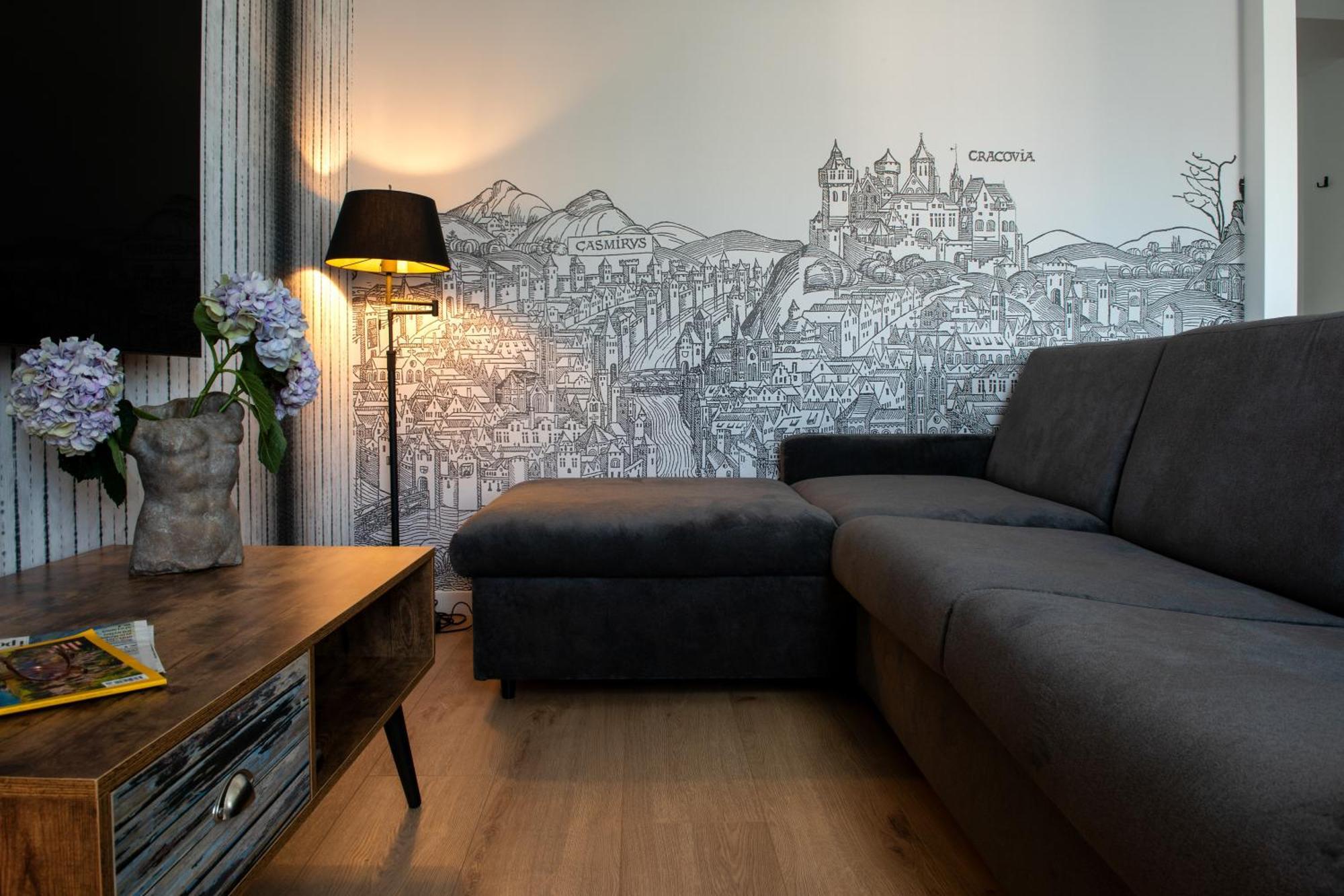 Inpoint Spacious Apartments Near Main Square & Kazimierz District Cracovie Chambre photo