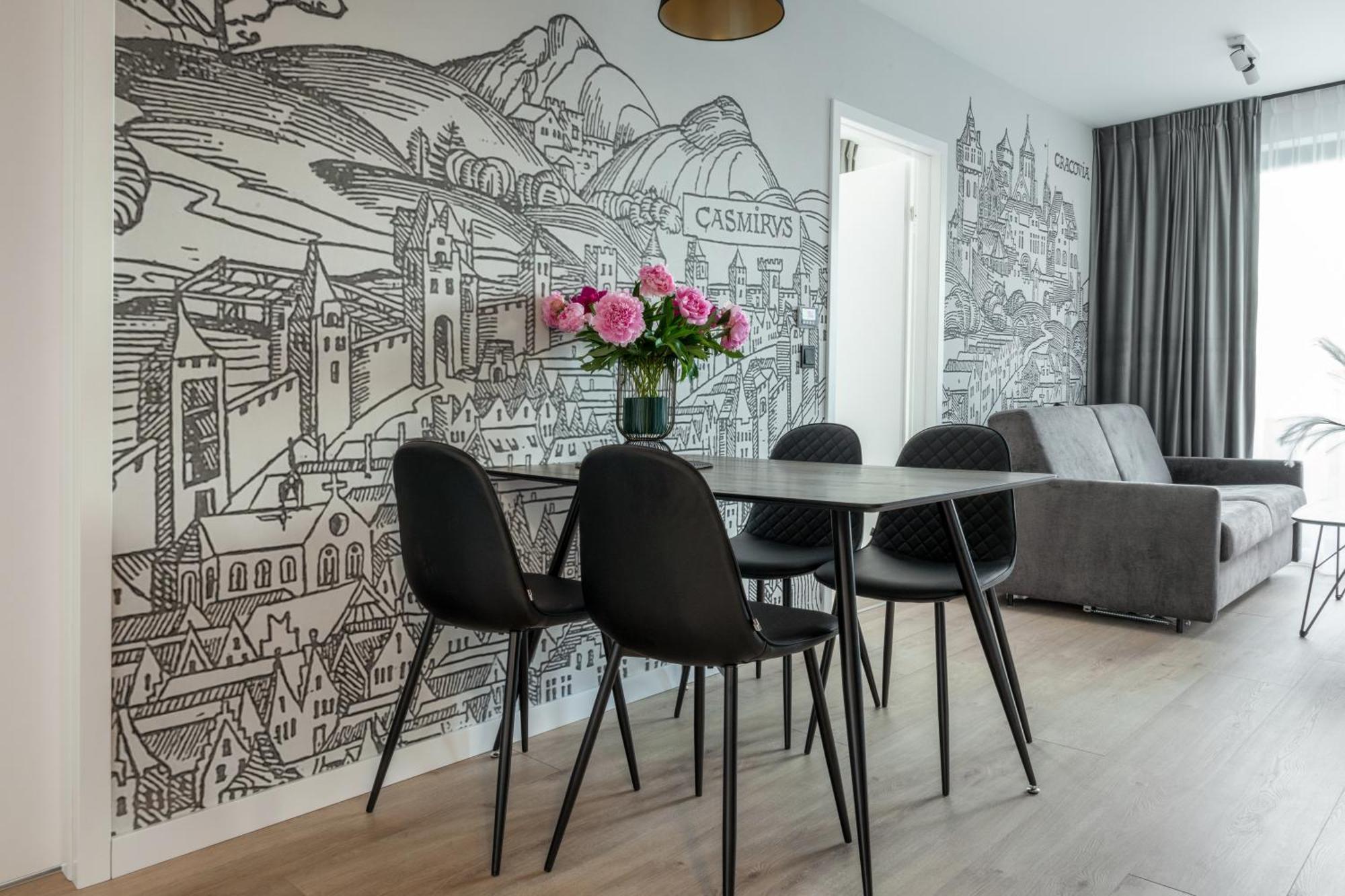 Inpoint Spacious Apartments Near Main Square & Kazimierz District Cracovie Chambre photo